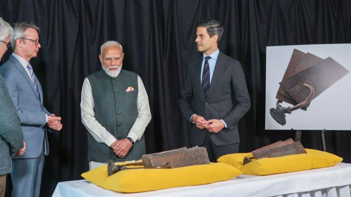 PM Modi Announces Return Of 11th-Century Chola Copper Plates From Netherlands