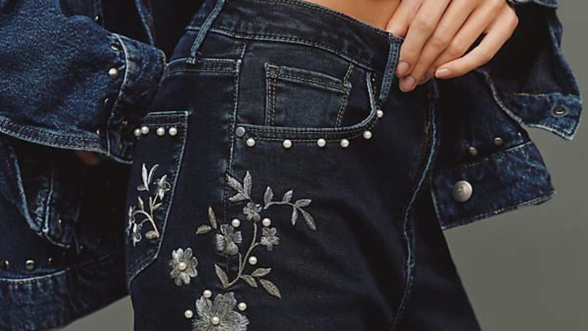 Embellished Jeans