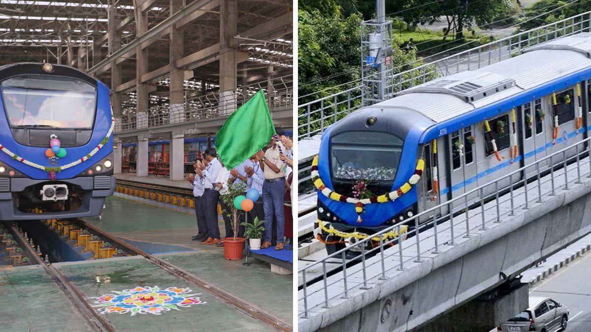 Chennai Metro train : இனி பயத்தோடு மெட்ரோ ரயிலில் பயணிக்க தேவையில்லை.! அதிநவீன கருவி அறிமுகம்- அசத்தும் சென்னை மெட்ரோ