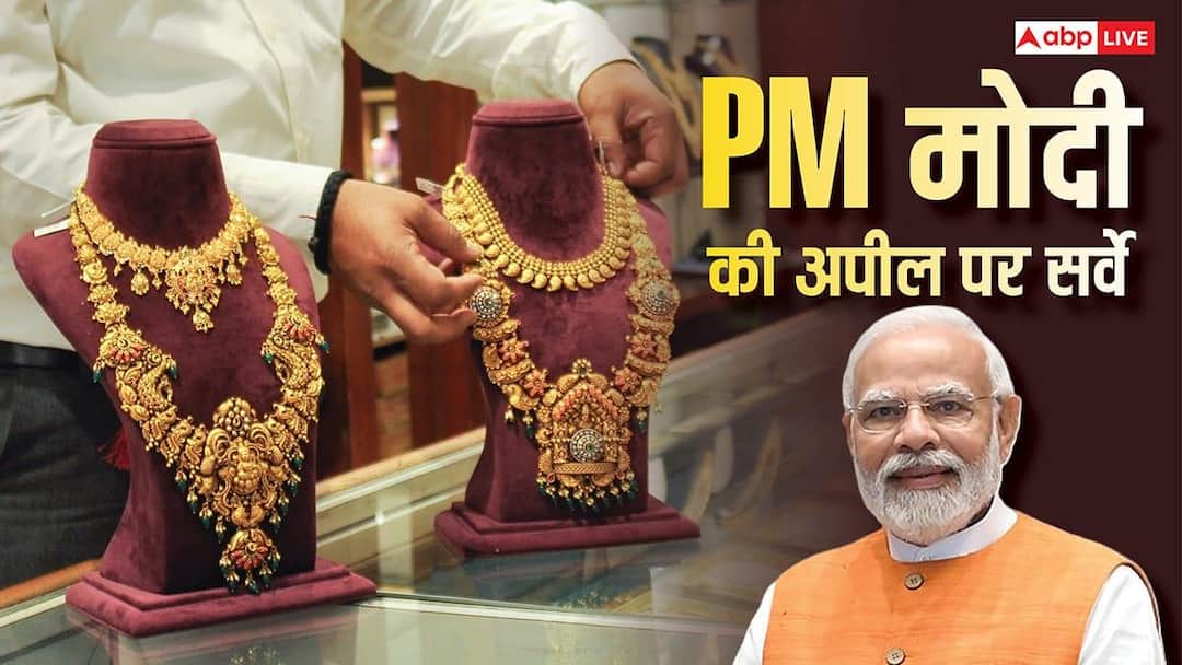 गोल्ड की खरीद पर बड़ी खबर, PM मोदी की अपील पर 10 में से 6 लोगों ने बदला अपना फैसला- सर्वे गोल्ड की खरीद पर बड़ी खबर, PM मोदी की अपील पर 10 में से 6 लोगों ने बदला अपना फैसला- सर्वे