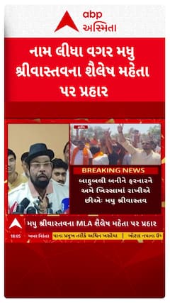 Madhu Srivastav : મધુ શ્રીવાસ્તવના ધારાસભ્ય શૈલેષ મહેતા પર પ્રહાર