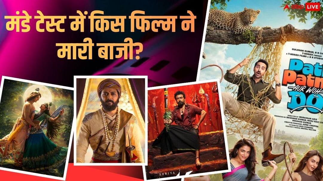 Monday Box Office: मंडे को फिर 'पति पत्नी और वो दो' पर भारी पड़ी 'करुप्पु', जानें- 'आखिरी सवाल' से 'राजा शिवाजी' तक बाकी फिल्मों का हाल