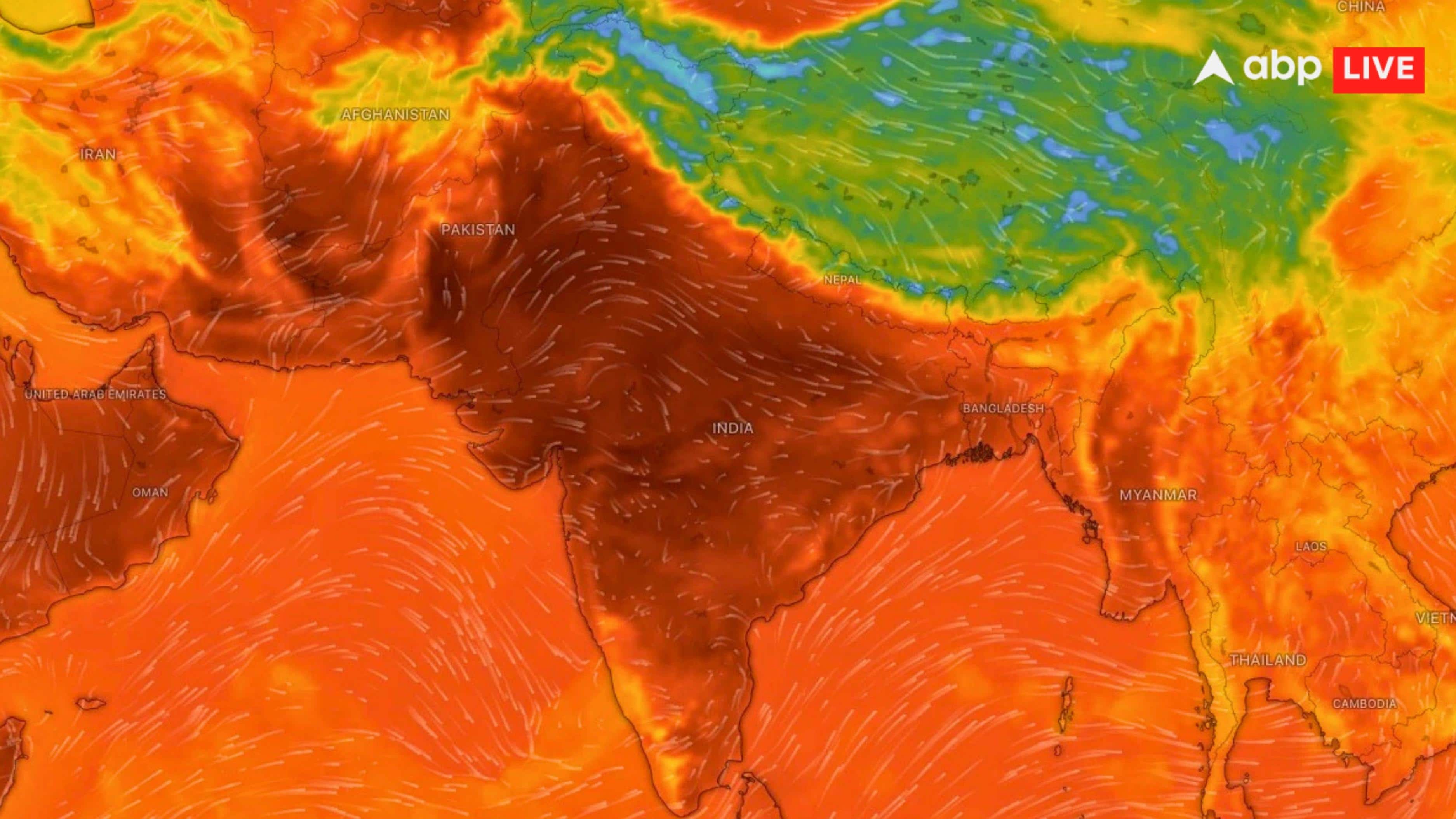 IMD के मुताबिक पूरे देश में यूपी का बांदा सबसे ज्यादा गर्म रहा
