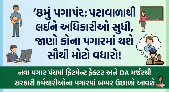 આ નવા પગાર પંચની રચનાથી દેશના લગભગ 50 લાખ કેન્દ્ર સરકારી કર્મચારીઓ અને 65 લાખ પેન્શનર્સને સીધો અને મોટો ફાયદો થવાની આશા છે. આ મામલે નેશનલ કાઉન્સિલ-જેસીએમ (NC-JCM) અને ઓલ ઈન્ડિયા ડિફેન્સ એમ્પ્લોઈઝ ફેડરેશન (AIDEF) જેવા પ્રમુખ કર્મચારી સંગઠનોએ પગાર પંચ સમક્ષ પોતાની સત્તાવાર માંગણીઓ રજૂ કરી દીધી છે. આ યુનિયનોએ માત્ર ઊંચા 'ફિટમેન્ટ ફેક્ટર' ની જ માંગ નથી કરી, પરંતુ વર્તમાન પગાર માળખાને વધુ સરળ બનાવવા માટે અલગ-અલગ પે લેવલ (Pay Levels) ને એકબીજામાં મર્જ કરવાનો પણ મહત્વપૂર્ણ પ્રસ્તાવ સરકાર સમક્ષ મૂક્યો છે.