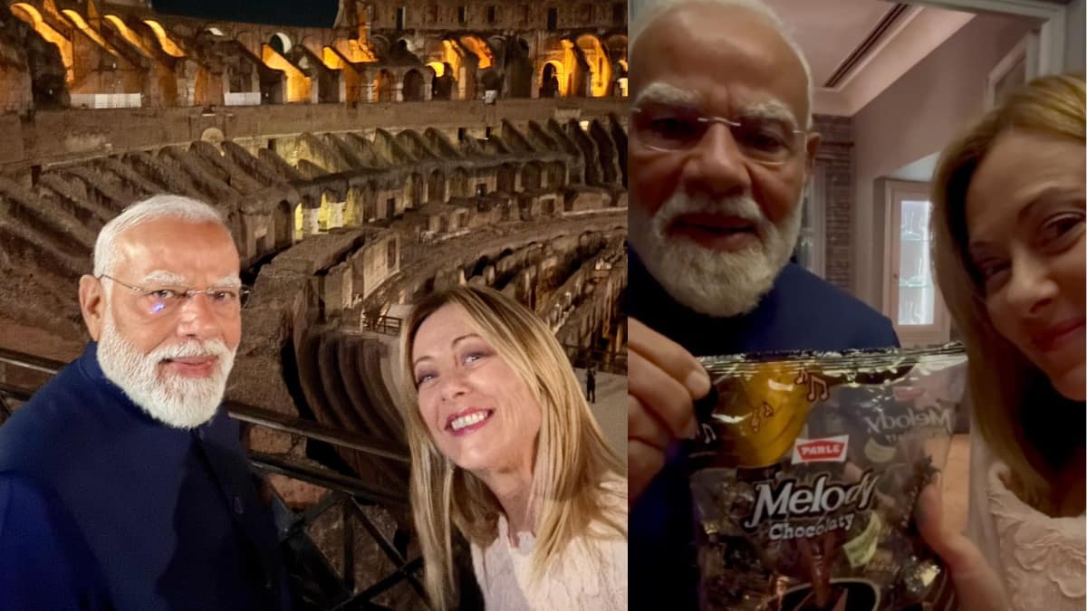Modi In Italy: మెలోనీకి ‘మెలొడీ’ చాక్లెట్లు ఇచ్చిన మోదీ.. ఇంటర్నెట్‌ను షేక్ చేస్తున్న క్రేజీ పిక్స్!