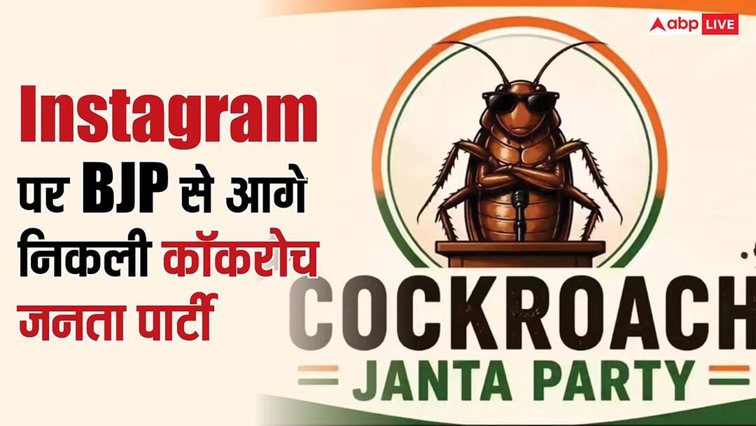 4 दिन में 14 मिलियन पार, इंस्टाग्राम पर BJP को ‘पंजा’ मारकर आगे निकली Cockroach Janata Party 4 दिन में 14 मिलियन पार, इंस्टाग्राम पर BJP को ‘पंजा’ मारकर आगे निकली Cockroach Janata Party