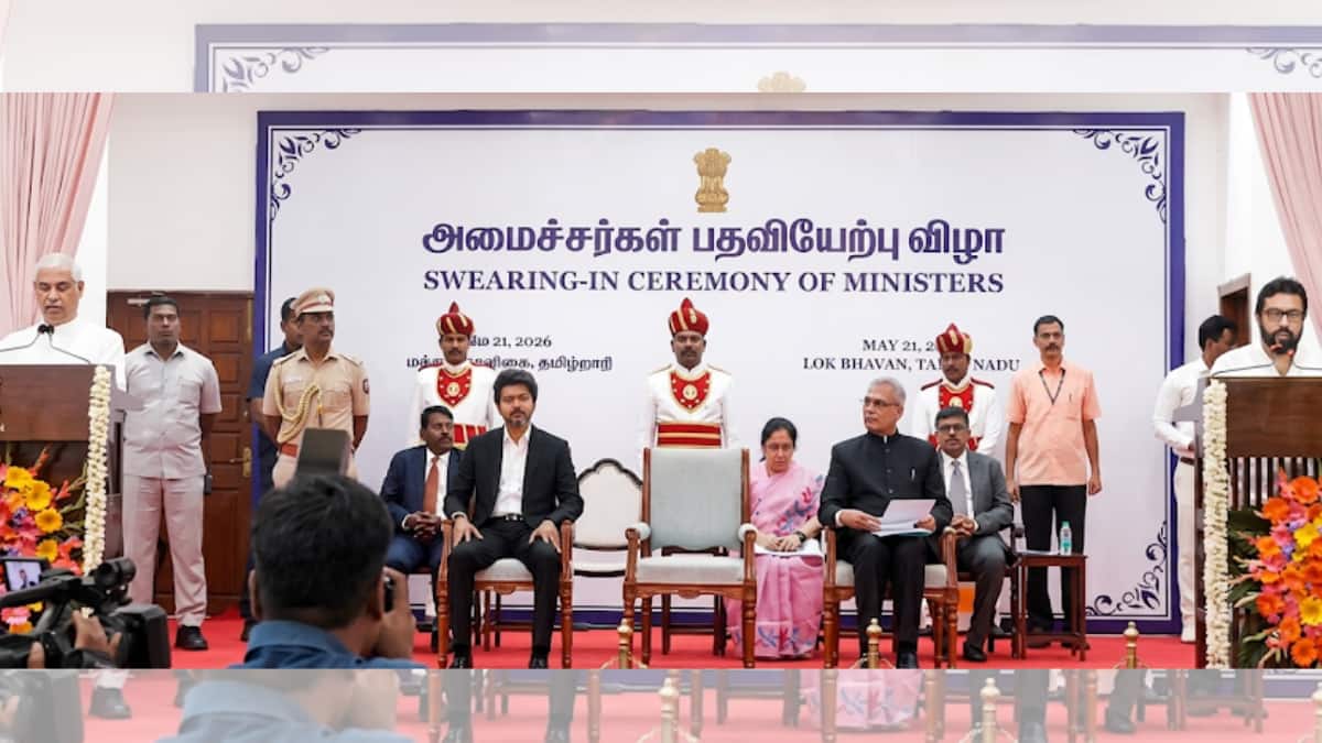 Vande Mataram Row Erupts Again At Tamil Nadu Cabinet Ceremony, Puts Vijay-Led TVK Govt Under Fire