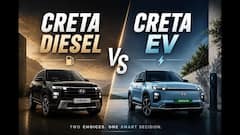 Hyundai Creta Diesel vs Electric: कौन सी better car है? #hyundai #creta #cretadiesel #autolive