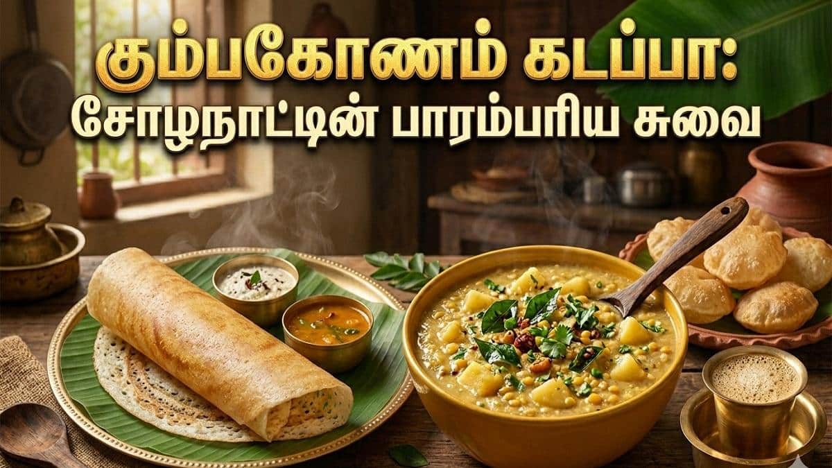 கும்பகோணம் கடப்பா: சோழநாட்டின் பாரம்பரிய சுவை மற்றும் தயாரிக்கும் முறை!
