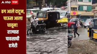 ढग आले दाटून, पाऊस आला धावून! तापमानात वाढ होत असताना राज्यात पावसाची हजेरी, उकाड्यापासून दिलासा