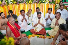 CM Revanth Reddy Visits Yadagirigutta: యాదాద్రిలో తెలంగాణలోనే అతిపెద్ద వేద పాఠశాల, పలు అభివృద్ధి పనులకు సీఎం రేవంత్ రెడ్డి శంకుస్థాపన