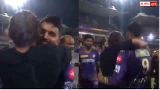 IPL 2026: शाहरुख खान ने क्रिकेटर मनीष पांडे को कसकर लगाया गले, फिर बेटे आर्यन खान से मिलवाया, वीडियो वायरल