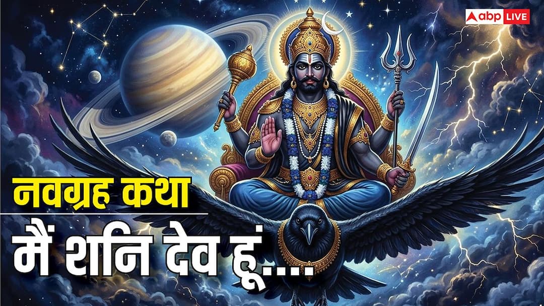 Navgrah Katha 7: नवग्रहों में मैं शनि देव हूं... क्रूर और दंडाधिकारी लेकिन न्यायाधीश भी