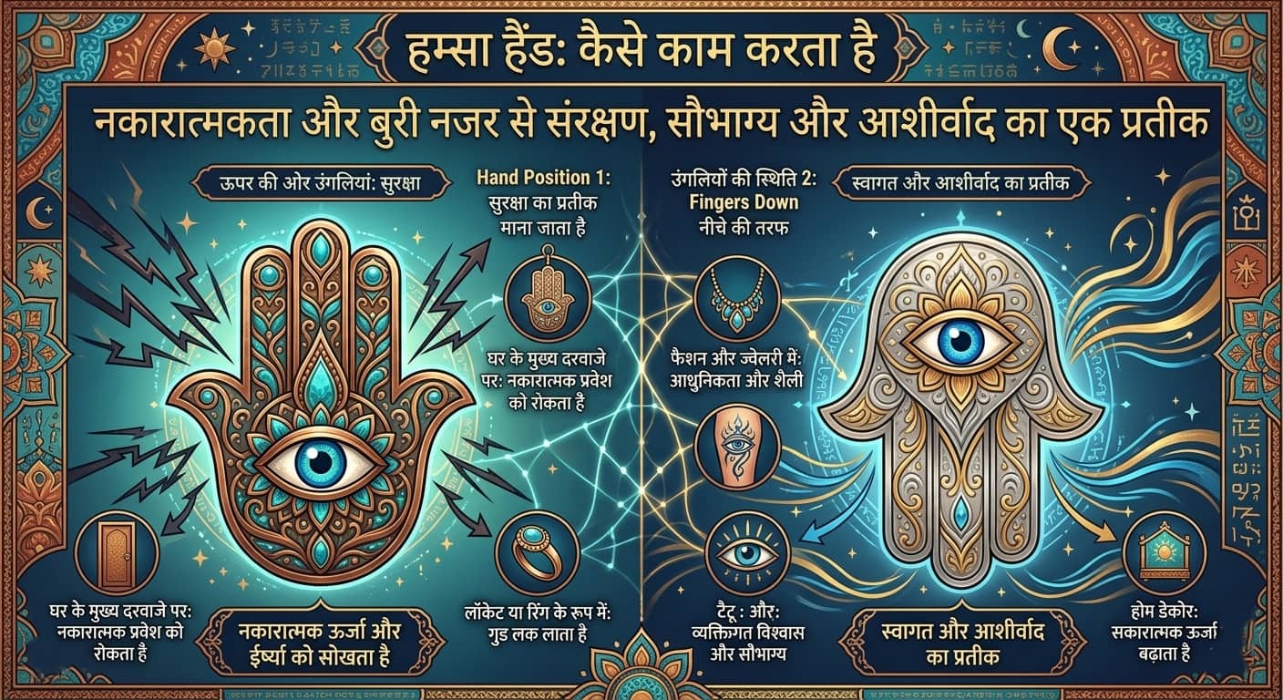 Hamsa Hand: तेजी से बढ़ रहा हम्सा हैंड का क्रेज, जानें हथेली में छिपे सुरक्षा कवच का रहस्य