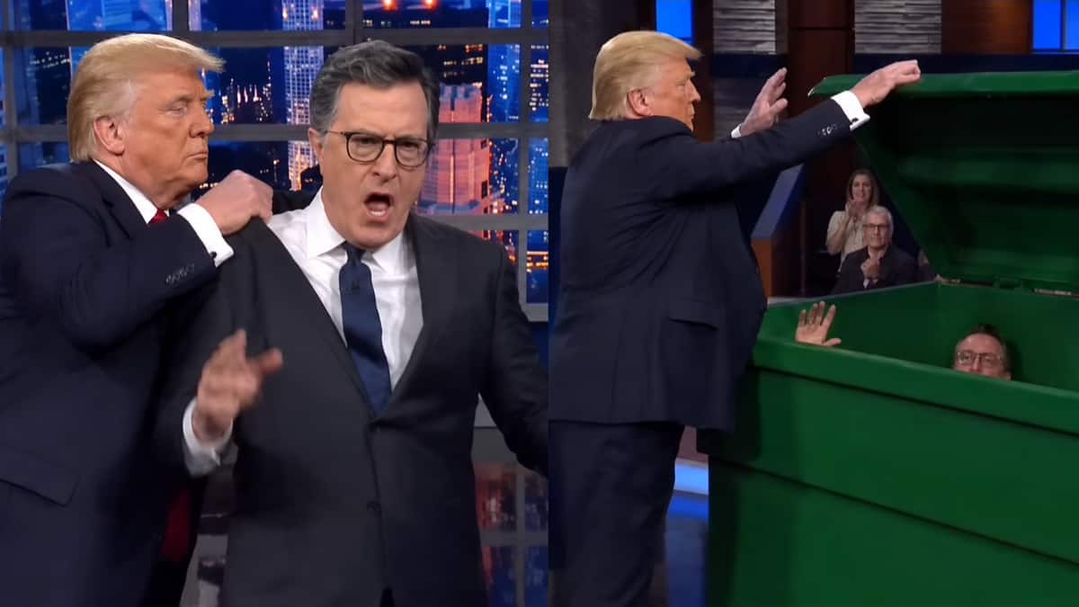 Trump Mocks Colbert with AI Video After 'Late Show' Finale; Sparks Outrage