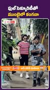 Kangana spotted in Mumbai under heavy security
