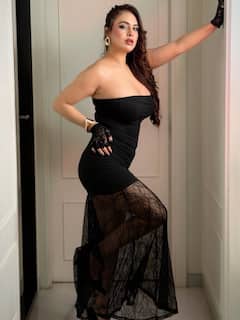 Neha Malik PHOTO: બ્લેક ઓફ શોલ્ડર ગાઉનમાં નેહા મલિકનો બોલ્ડ અવતાર, તસવીરો થઈ વાયરલ