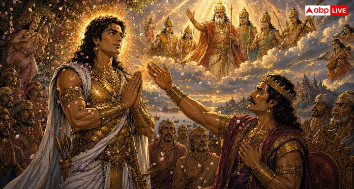 देवव्रत की महान प्रतिज्ञा सुनकर आकाश से पुष्पवर्षा होने लगी. देवताओं ने कहा कि इतनी भीषण प्रतिज्ञा लेने वाला पुरुष संसार में दुर्लभ है. तभी से देवव्रत “भीष्म” कहलाए. राजा शांतनु ने प्रसन्न होकर उन्हें इच्छामृत्यु का वरदान दिया. इस प्रकार भीष्म पितामह त्याग, धर्म और वचनपालन के प्रतीक बन गए.