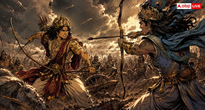 चित्रांगद अपने पराक्रम के कारण अनेक राजाओं को युद्ध में पराजित करते थे. उसी समय गंधर्वलोक में भी चित्रांगद नाम का एक शक्तिशाली गंधर्व था. समान नाम होने के कारण उसने राजा चित्रांगद को युद्ध की चुनौती दी. दोनों के बीच भयंकर युद्ध हुआ, जो कई दिनों तक चलता रहा था. अंत में गंधर्व चित्रांगद ने राजा चित्रांगद का वध कर दिया था.