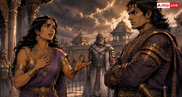 हस्तिनापुर पहुँचने पर अंबा ने बताया कि वह मन ही मन शाल्वराज को अपना पति मान चुकी है. यह जानकर भीष्म ने उसे सम्मानपूर्वक शाल्वराज के पास भेज दिया. लेकिन शाल्वराज ने अंबा को स्वीकार नहीं किया, क्योंकि वह स्वयंवर से भीष्म द्वारा जीती जा चुकी थी. इसके बाद अंबिका और अंबालिका का विवाह विचित्रवीर्य के साथ संपन्न कराया गया.