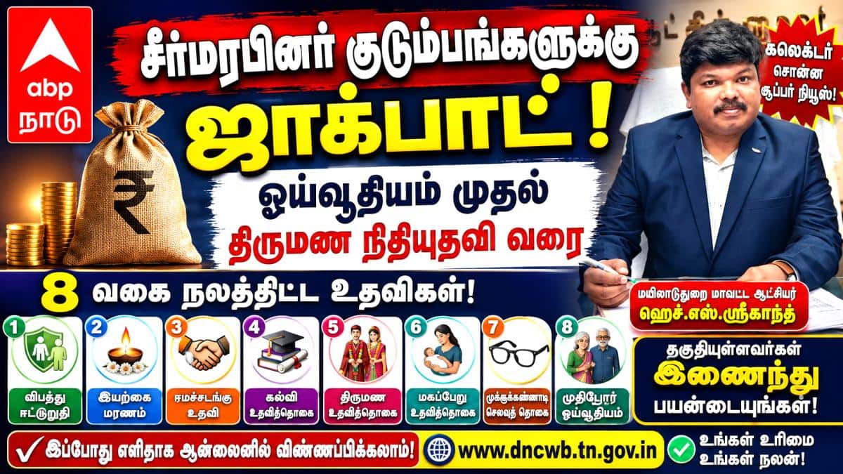 சீர்மரபினர் குடும்பங்களுக்கு ஜாக்பாட்! ஓய்வூதியம் முதல் திருமண நிதியுதவி வரை - கலெக்டர் சொன்ன சூப்பர் நியூஸ்!