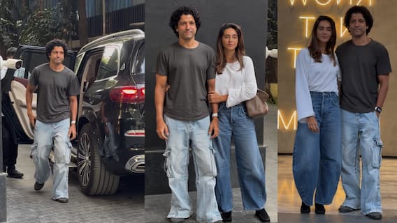 WATCH: Farhan Akhtar Spotted With Wife In Mumbai, Keeps Mum On Don 3 Row