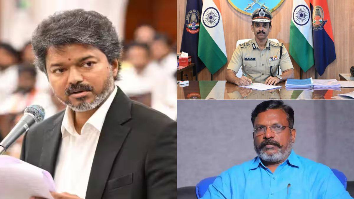 ARUN IPS: தவெகவை சுத்துபோட்டு அடித்த அருண் ஐபிஎஸ்? CM விஜய் பதவி கொடுத்தது ஏன்? திருமா தலையீடு?