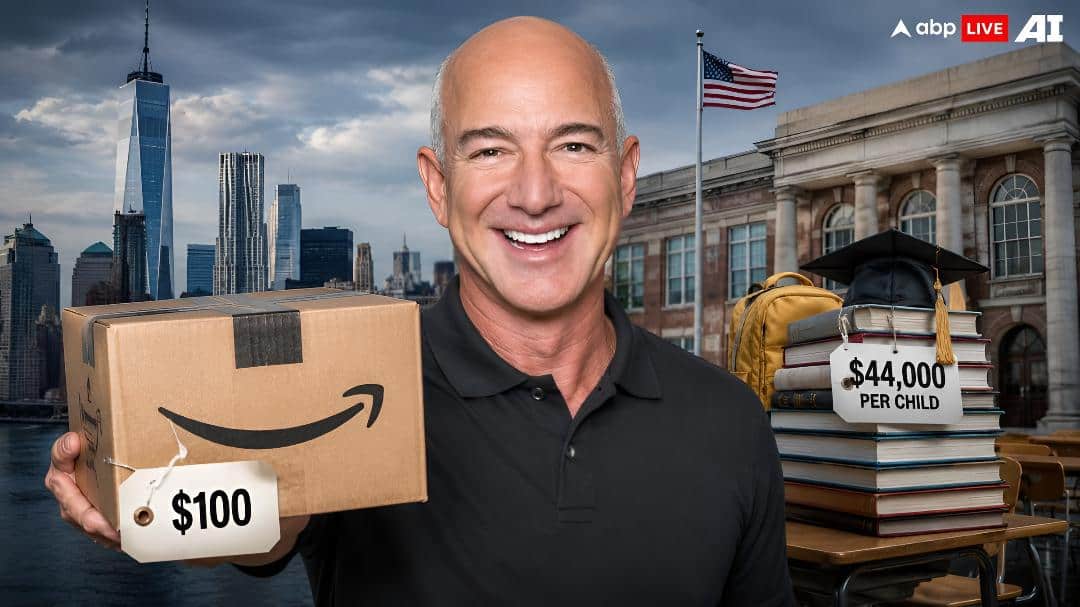 'We'd Charge You A $100 Delivery Fee': Jeff Bezos Takes On NYC's $44,000-Per-Child School Spending
