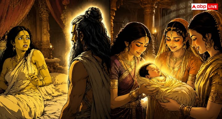 इस बार रानी अंबालिका को व्यास जी के पास भेजा गया. व्यास जी के तेजस्वी और कठोर स्वरूप को देखकर अंबालिका का चेहरा पीला पड़ गया. इसी कारण उनके गर्भ से एक दुर्बल लेकिन तेजस्वी पुत्र पैदा हुआ, जिसका नाम पांडु रखा गया.