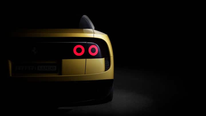 The Ferrari Luce breaks tradition with a smooth, Apple-inspired design language, featuring hidden rear taillights, retractable handles, and a cleaner body style unlike classic Ferraris.