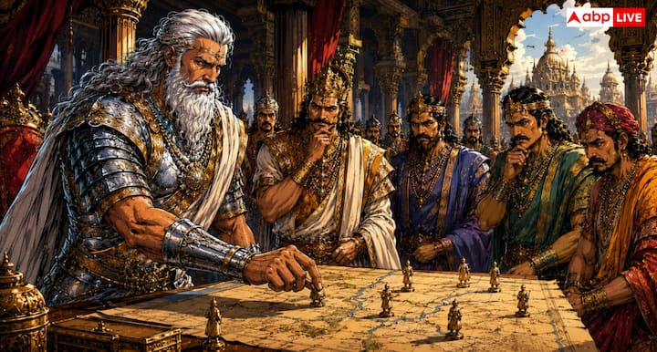 One day in the royal palace of Hastinapur, Bhishma Pitamah thought that now the time has come for the marriage of the princes of the Kuru dynasty. He wanted such relationships to be established that would strengthen not only the family but the entire state. With this purpose in mind, he started collecting information about eligible princesses from far-off states.