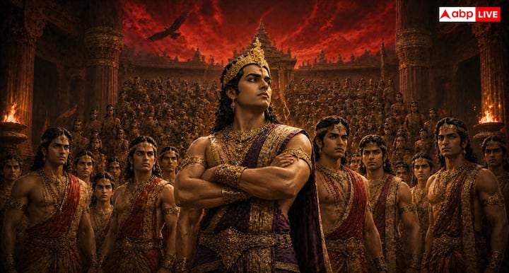 सबसे पहले दुर्योधन का जन्म हुआ. उसके जन्म के समय कई अशुभ संकेत दिखाई दिए, जिन्हें देखकर विद्वानों ने चिंता जताई. धीरे-धीरे गांधारी के सौ पुत्र और एक पुत्री जन्मे. दुर्योधन अपने भाइयों में सबसे अधिक महत्वाकांक्षी और अहंकारी था. आगे चलकर उसी के कारण पांडवों और कौरवों के बीच बड़ा संघर्ष शुरू हुआ.