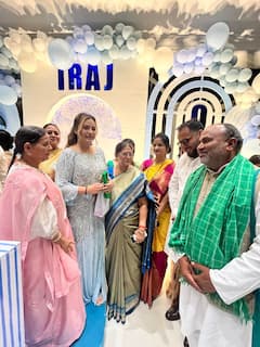 PHOTOS: गाजियाबाद में गजब मना तेजस्वी के बेटे इराज का जन्मदिन, रोहिणी आचार्य पहुंचीं या नहीं?