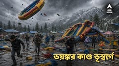 কাশ্মীরে ভয়ঙ্কর ছবি ! ঝড়ের ধাক্কায় উড়ে গেল শিশুদের রাইড, বিপদে মানুষ