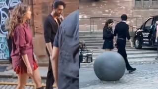 Ahaan Panday, Sharvari Spotted Filming In UK For Ali Abbas Zafar's Next  Film As Video Leaks: WATCH