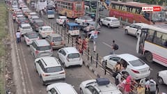 हरिद्वार: वीकेंड पर थम गया शहर, श्रद्धालुओं की भीड़ से कई किलोमीटर लंबा जाम