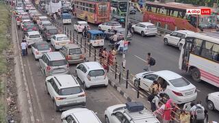 हरिद्वार: वीकेंड पर थम गया शहर, श्रद्धालुओं की भीड़ से कई किलोमीटर लंबा जाम