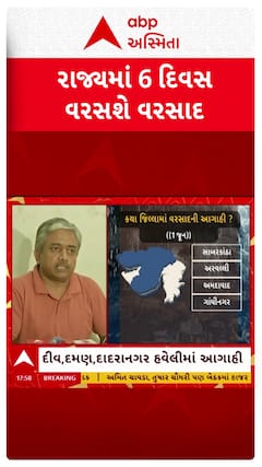 Gujarat Rain Forecast: ગુજરાતમાં 6 દિવસ તોફાની વરસાદની આગાહી
