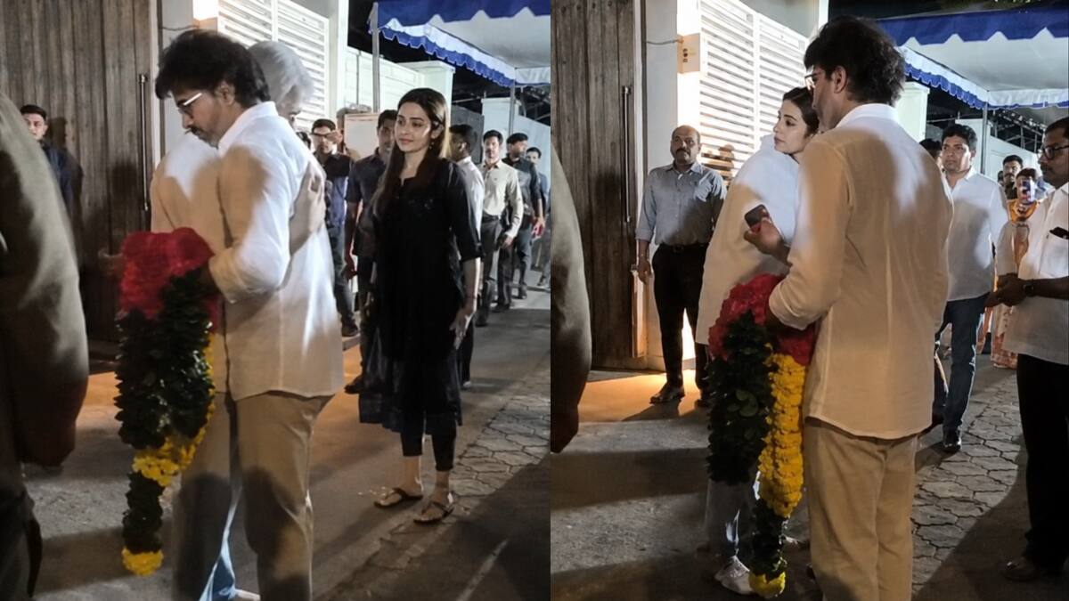 Tamil Nadu CM Vijay, Trisha Krishnan Visit Ajith Kumar's Home After Mother Mohini Mani Passes Away: WATCH