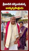 శ్రీవారిని దర్శించకున్న అయ్యన్నపాత్రుడు..