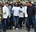 Ram Charan: రామ్ చరణ్‌కు ఘన స్వాగతం... ప్రీ రిలీజ్ ఈవెంట్ కోసం విజయవాడ చేరుకున్న టీమ్