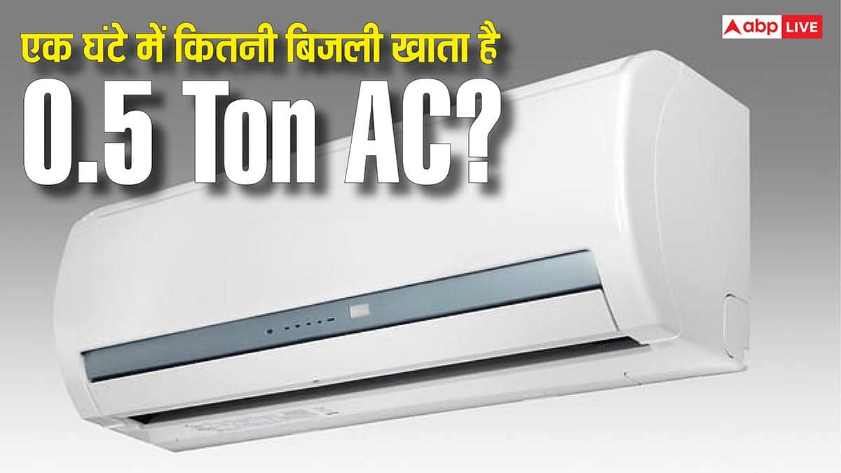 एक घंटे में कितनी बिजली खा लेता है 0.5 टन का एसी, यह कितने बड़े कमरे को कर सकता है कूल-कूल?