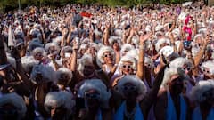 WATCH: 1,037 Marilyn Monroe Look-Alikes Break Guinness World Record For Her 100th Birthday