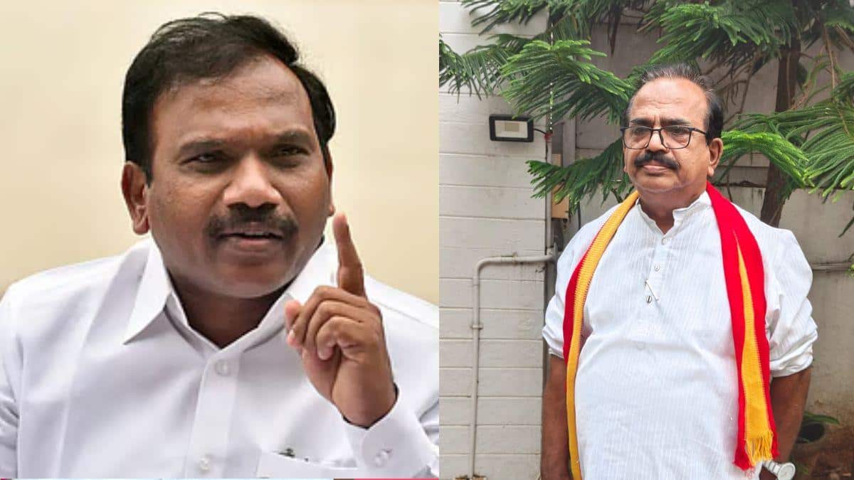 தவெக தியாகம் செய்யலையா? .. திமுக என்ன பண்ணுச்சு தெரியுமா?.. ஆ.ராசாவை சாடிய நாஞ்சில் சம்பத்!