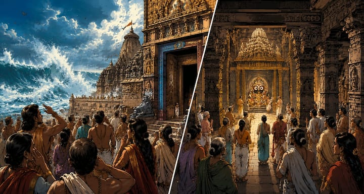 जगन्नाथ मंदिर के सिंहद्वार के बाहर समुद्र की लहरों की आवाज साफ सुनाई देती है, लेकिन अंदर प्रवेश करते ही यह ध्वनि लगभग गायब हो जाती है. बाहर निकलते ही आवाज फिर सुनाई देने लगती है. माना जाता है कि मंदिर की विशेष बनावट ध्वनि को नियंत्रित करती है, जो हर आगंतुक को चौंका देती है.