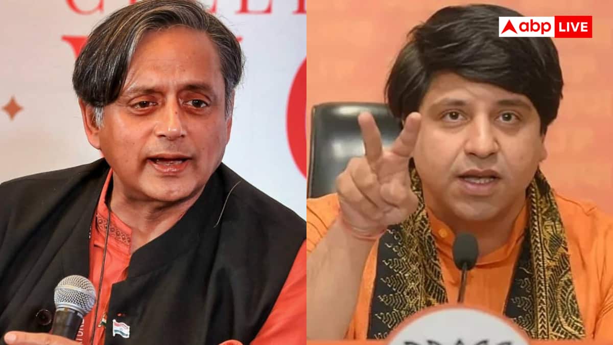 वंदे मातरम पर कांग्रेस Vs बीजेपी, शशि थरूर ने बताया गैरजरूरी तो शहजाद पूनावाला बोले- मुस्लिम लीग के...