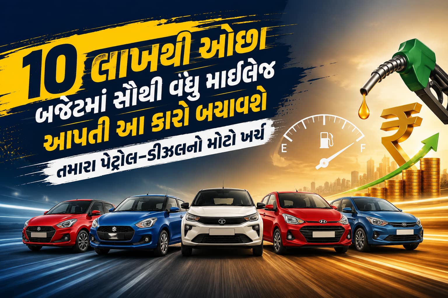 10 લાખથી ઓછી કિંમતમાં શાનદાર માઈલેજ આપતી આ CNG કારો, પેટ્રોલ-ડીઝલ ખર્ચમાં મોટી બચત