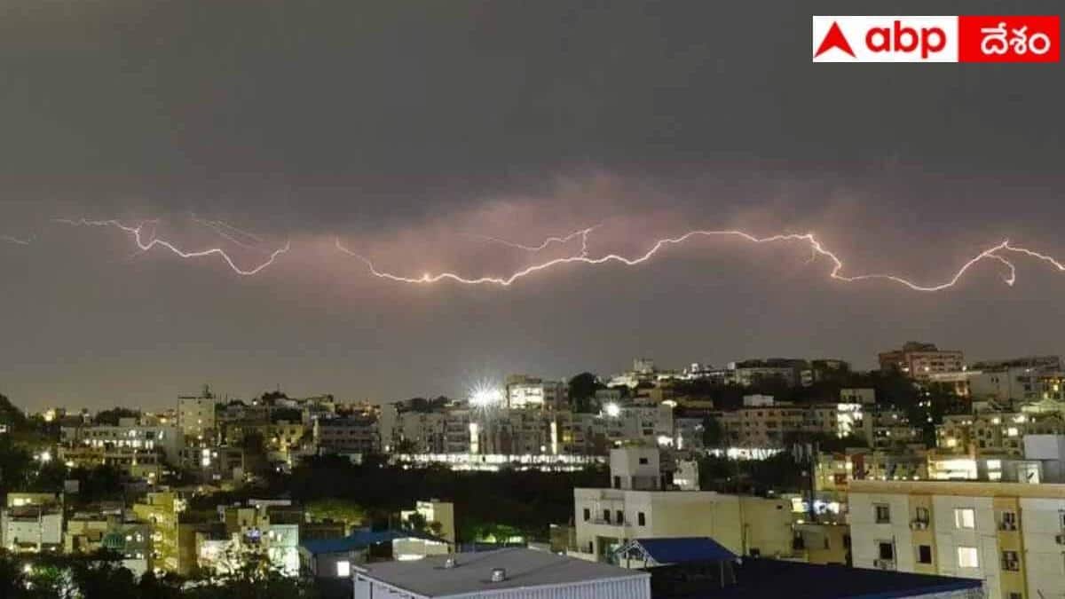 Rains In AP and Telangana: తెలంగాణలో పలు జిల్లాల్లో 2 రోజులపాటు వర్షాలు, ఏపీలో రెడ్ అలర్ట్.. పిడుగులు పడతాయని వార్నింగ్