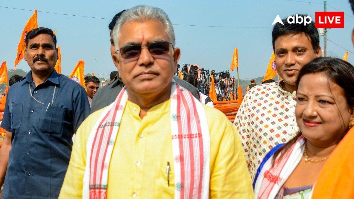'गलती से भी कोई BJP में न आए जाए', TMC में टूट के बीच बोले दिलीप घोष, कहा- दरवाजा कसके बंद है