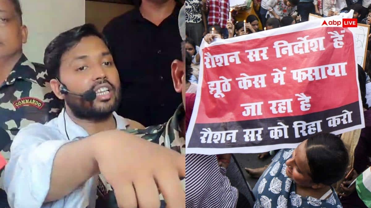 खान सर से पुलिस की लंबी पूछताछ, दोनों गार्ड गिरफ्तार, रौशन आनंद की रिहाई की मांग के साथ प्रदर्शन